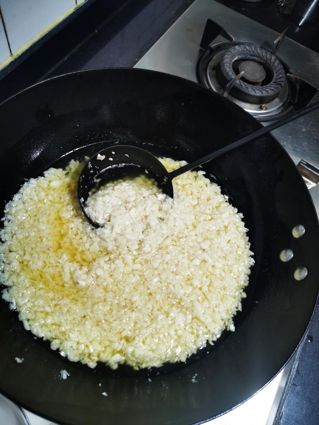 自制蒜泥油