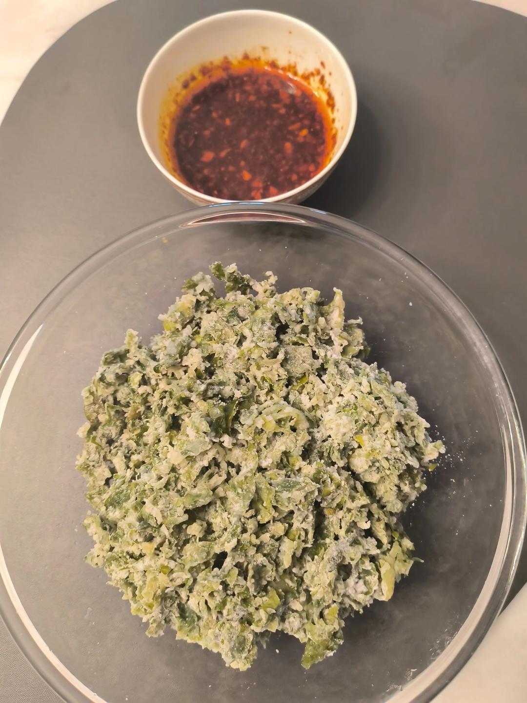 陕西麦饭（芹菜叶不要丢掉，这样做也很美味）