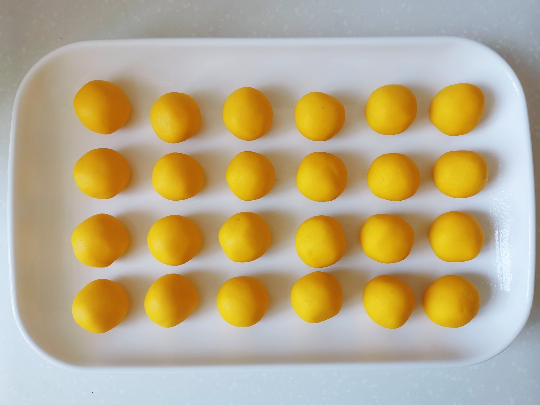 椰蓉黄金麻薯球-北鼎蒸炖锅食谱的做法 步骤16