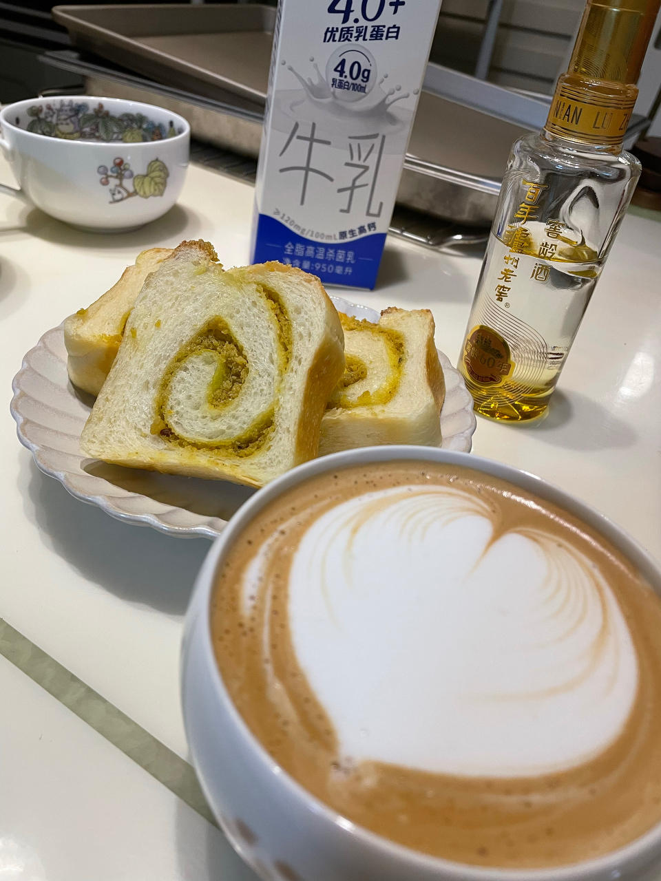 好好吃、好好吃的双倍开心果酱吐司