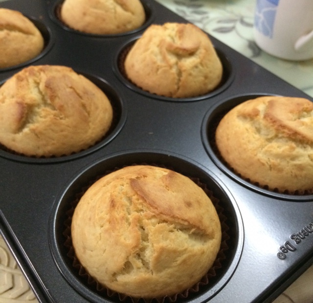 马芬 纸杯蛋糕cupcake香蕉松糕