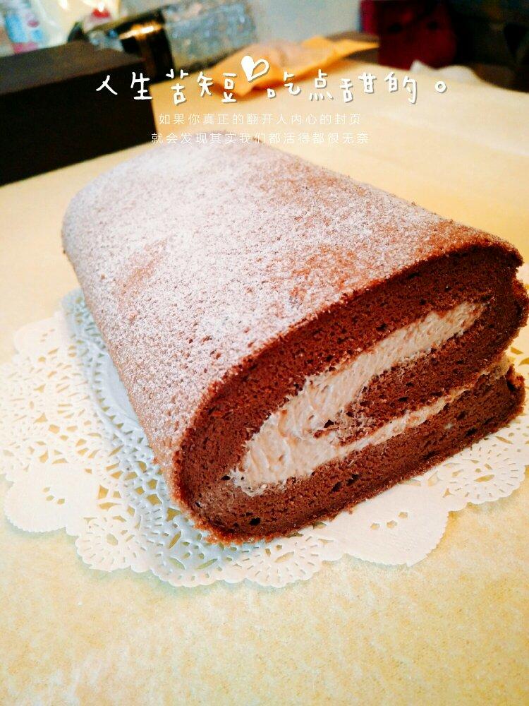 双重巧克力浓郁卷/香香香香···香喷喷的巧克力卷~/烘焙视频蛋糕篇10「中卷」