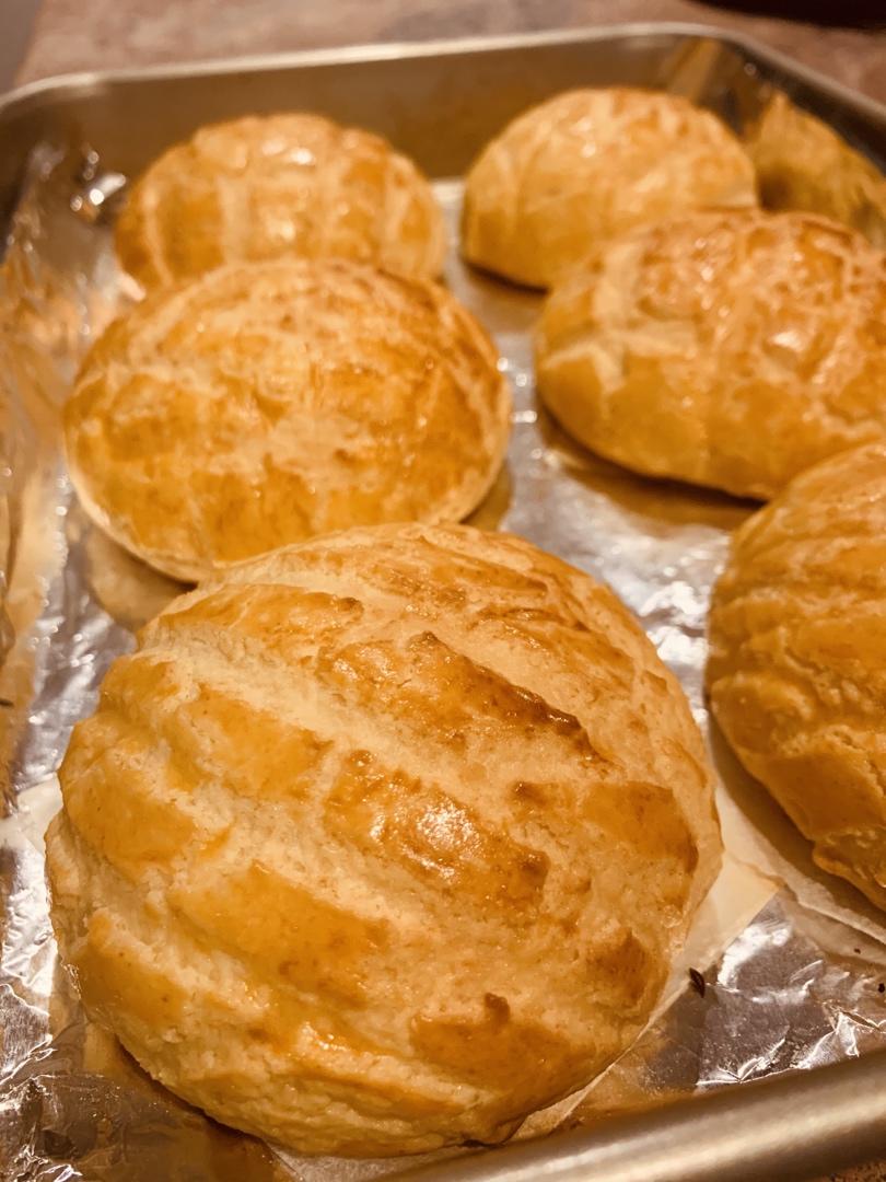 菠萝包港式（小朋友最爱）