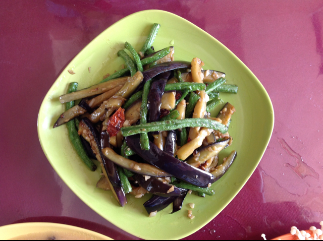 茄子豆角