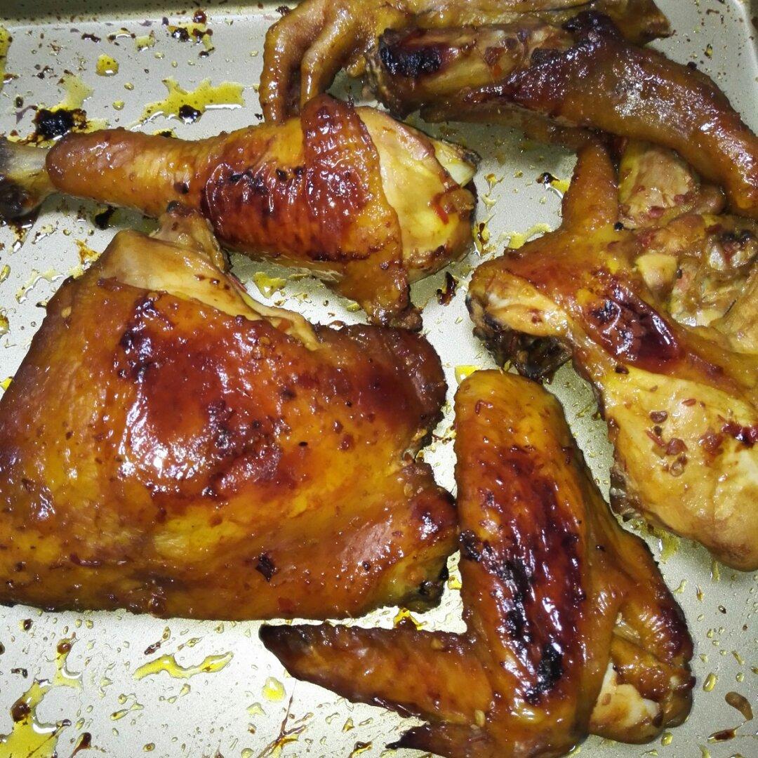 袋袋烤鸡--自制腌料+脆皮秘籍