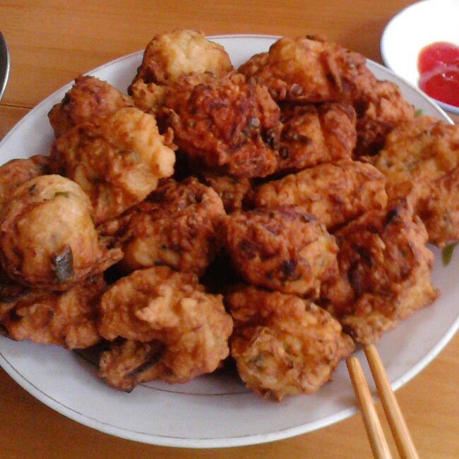 炸萝卜豆腐丸子