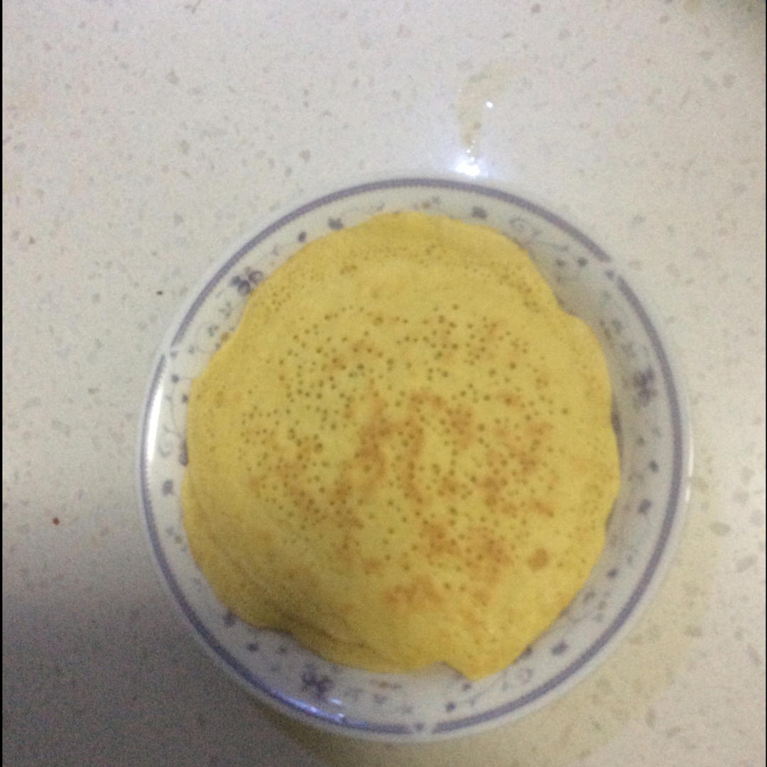 无油玉米面饼