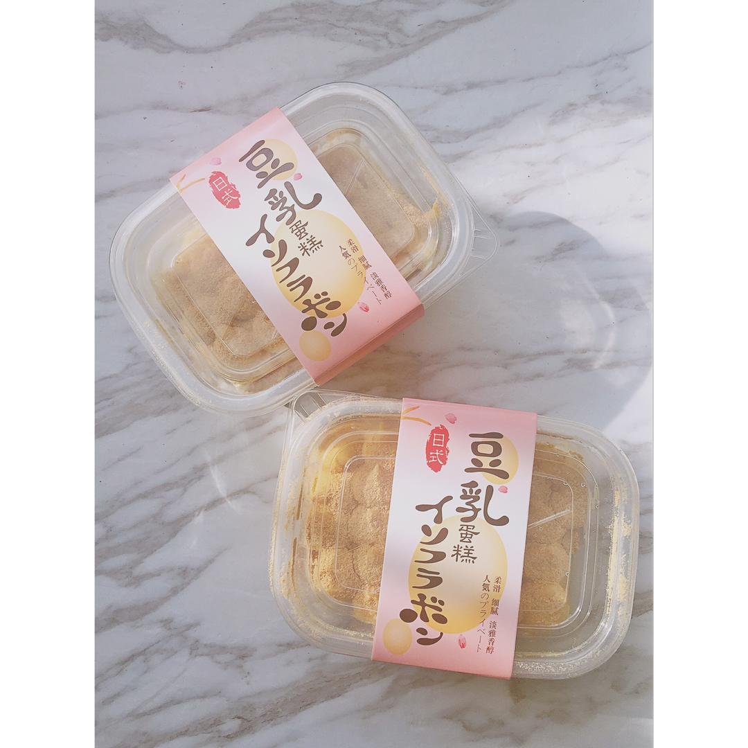 日式豆乳盒子蛋糕
