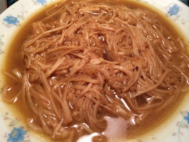 酱炒金针菇
