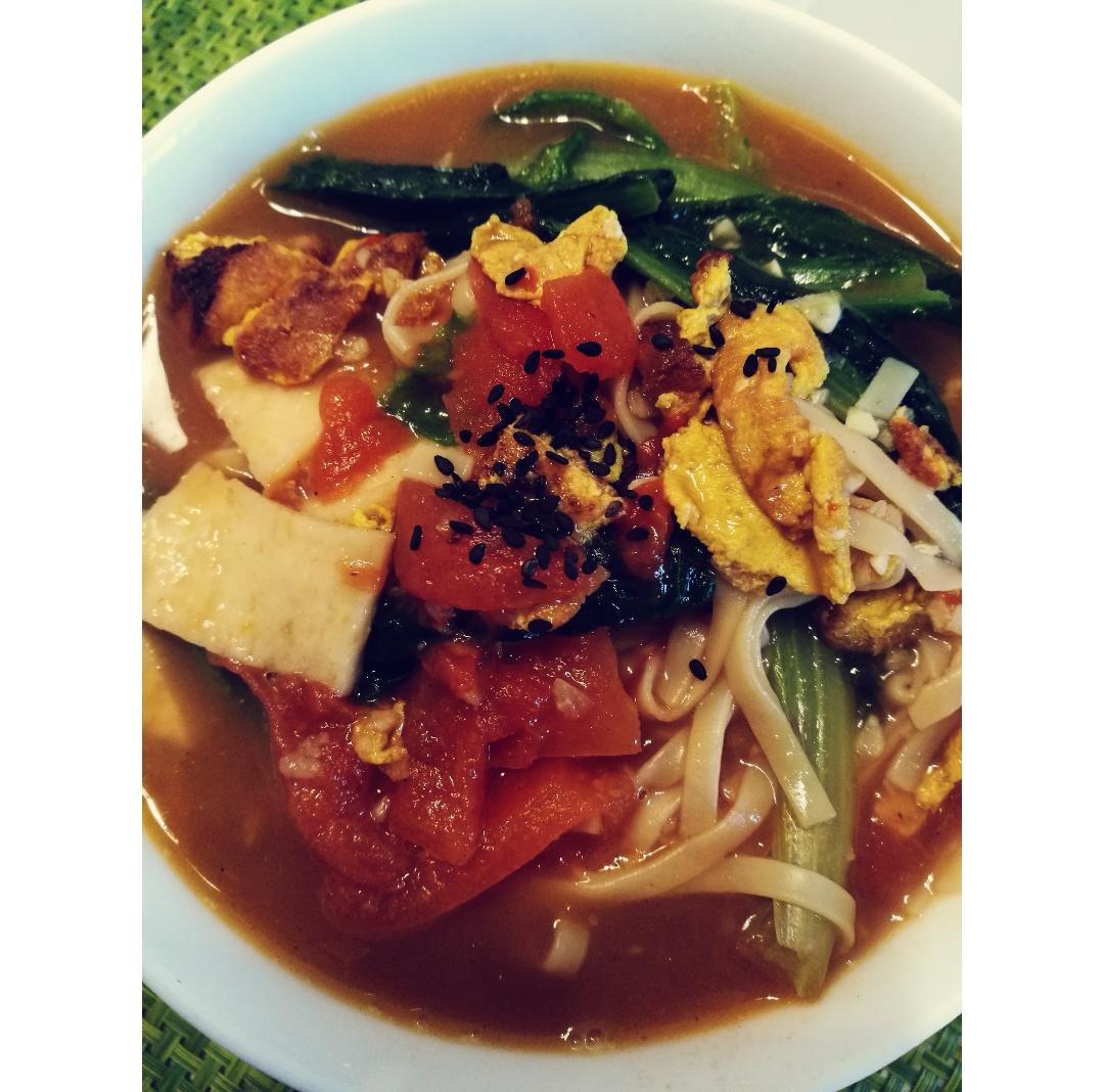 超级入味好吃的番茄鸡蛋面