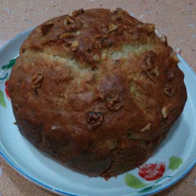 星巴克香蕉核桃蛋糕（Banana loaf）