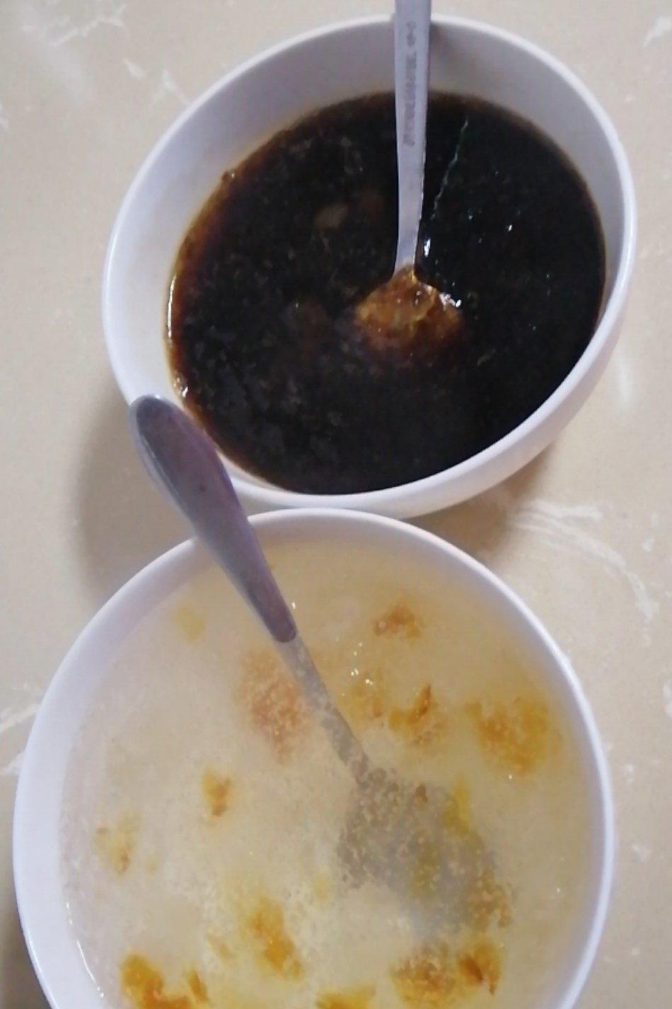 桃胶皂角米牛奶炖雪燕
