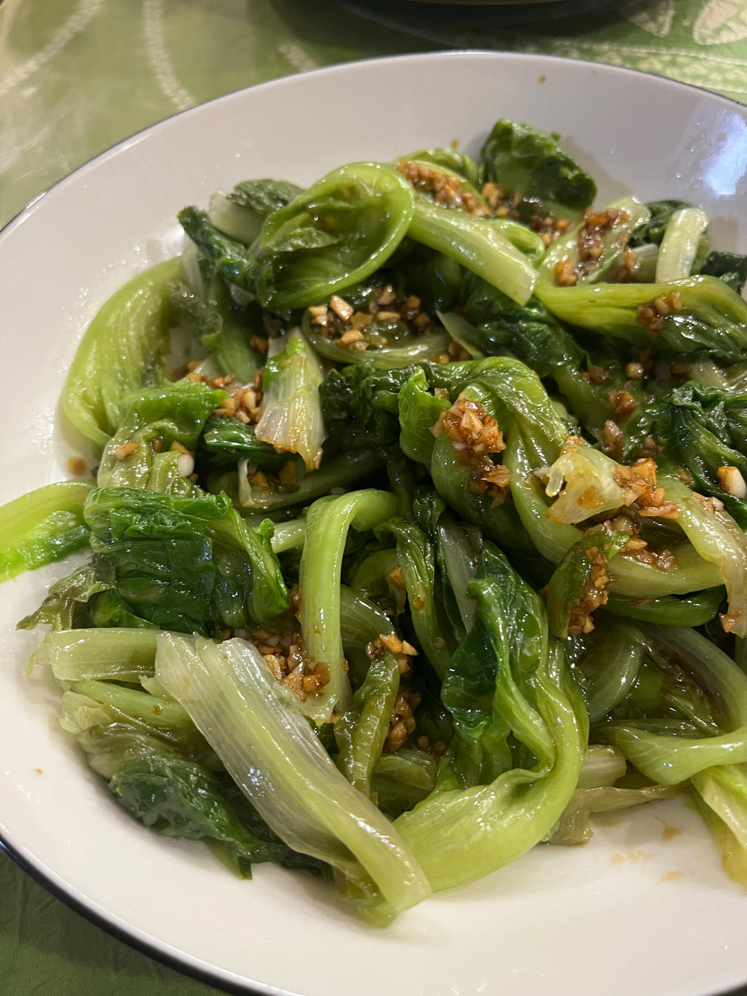 广式白灼生菜(酒店配方)
