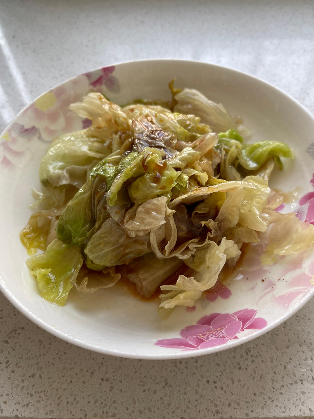 白灼西生菜（减脂菜）