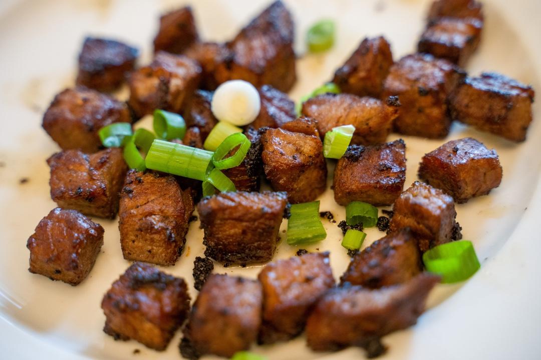 超级好吃的香煎牛肉粒🍽️