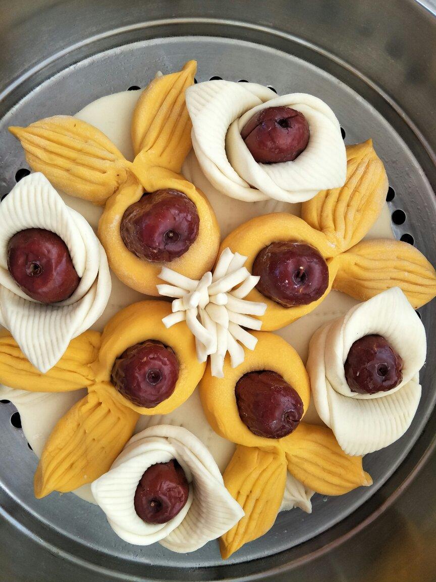 手机用户5839_pb7o做的花馒头(枣馍)