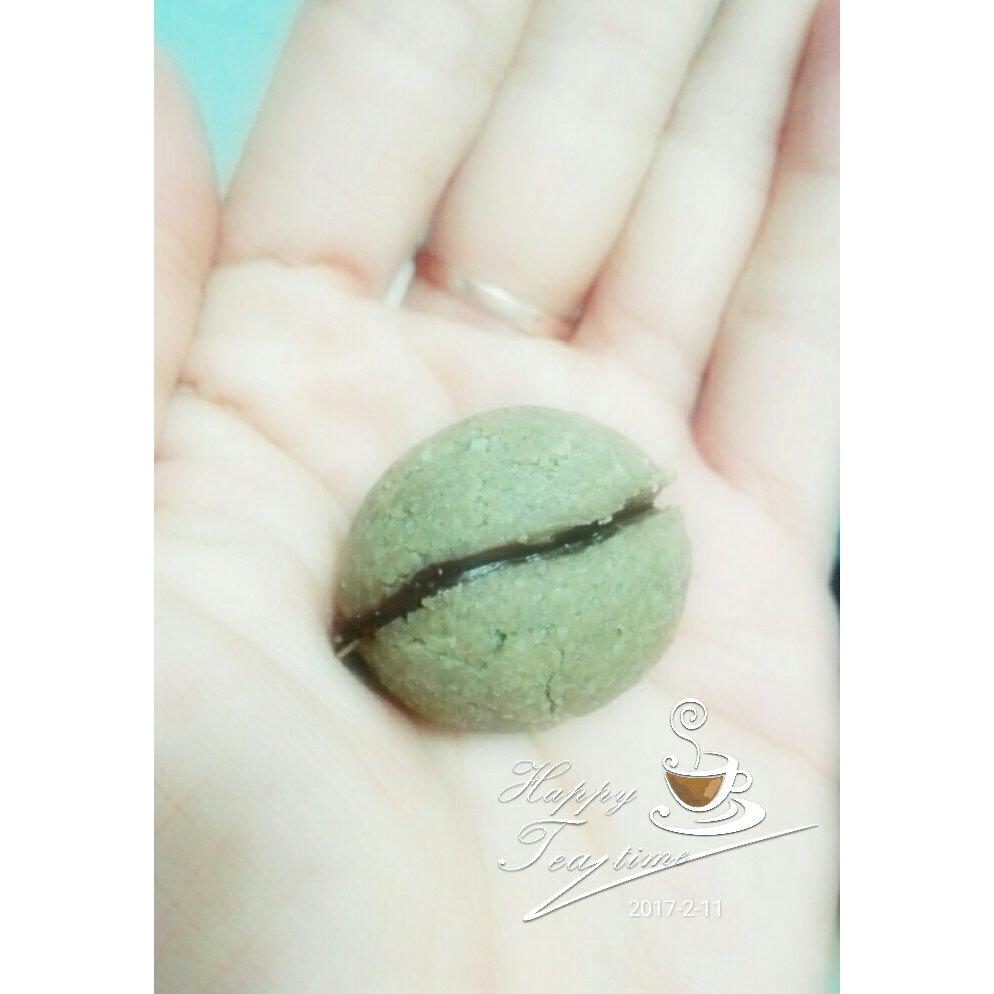 贵妇人之吻-抹茶白巧克力夹心球球饼干