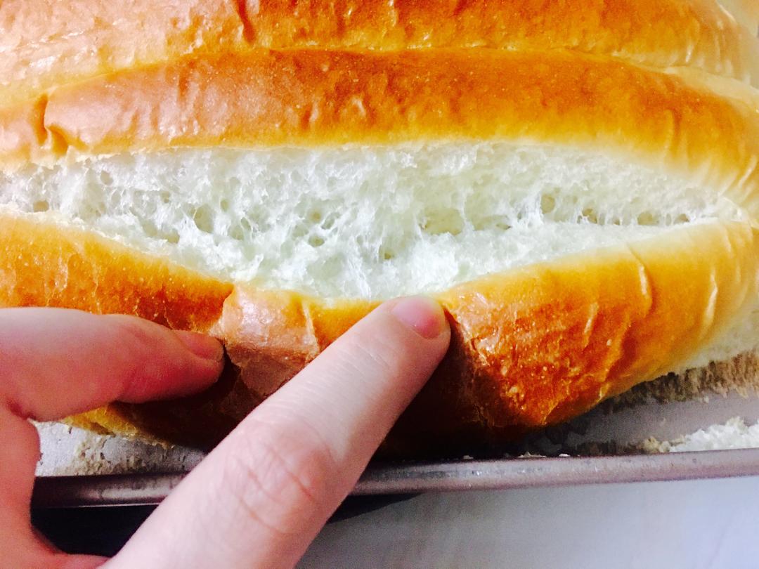 纯奶手撕吐司的做法 步骤1