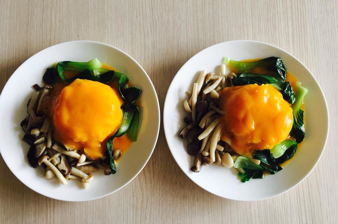 金汤菌菇捞饭