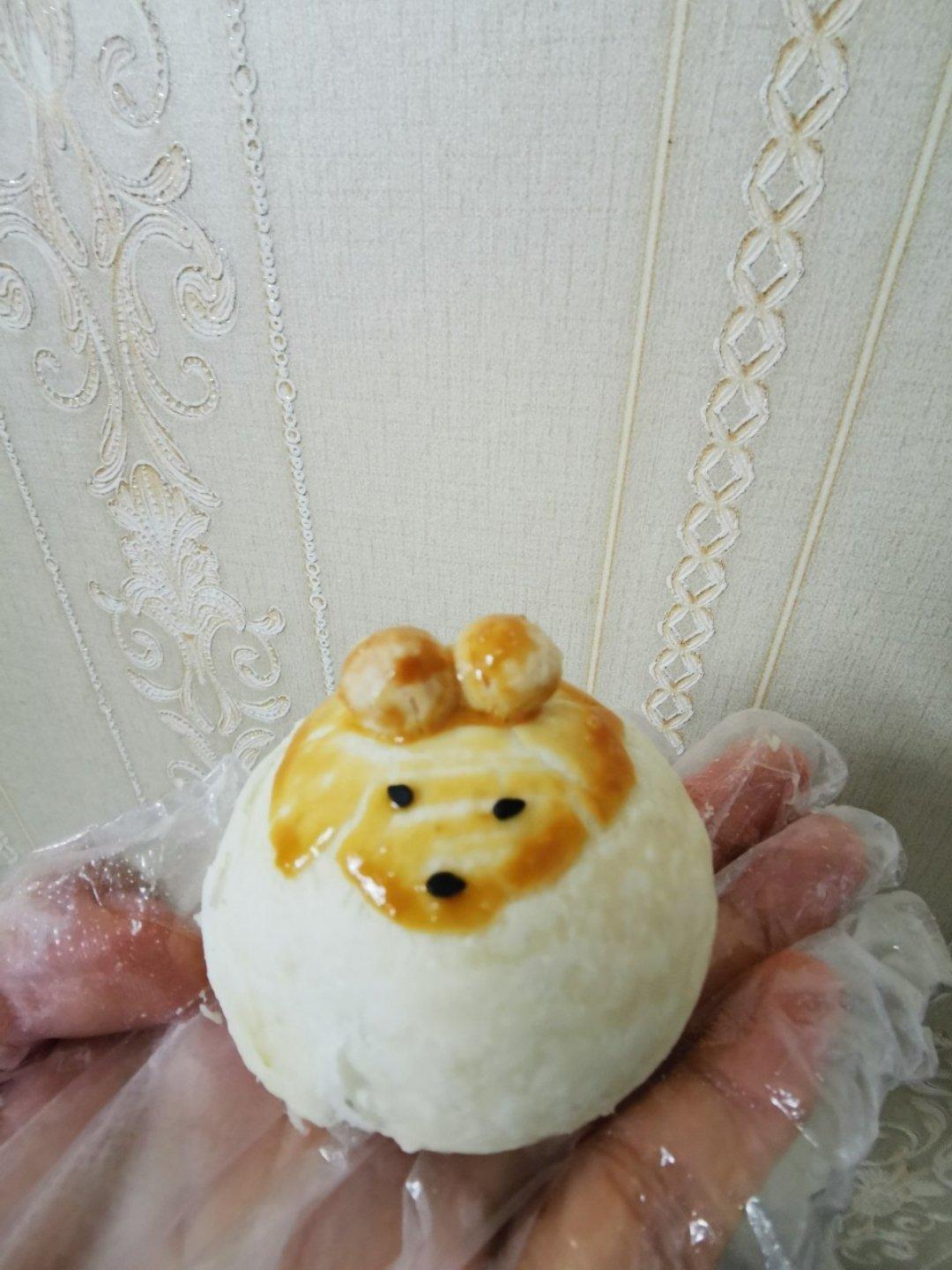 蛋黄酥~紫薯、抹茶、原味~花好月圆，中秋快乐~内附一次做六色蛋黄酥方法~