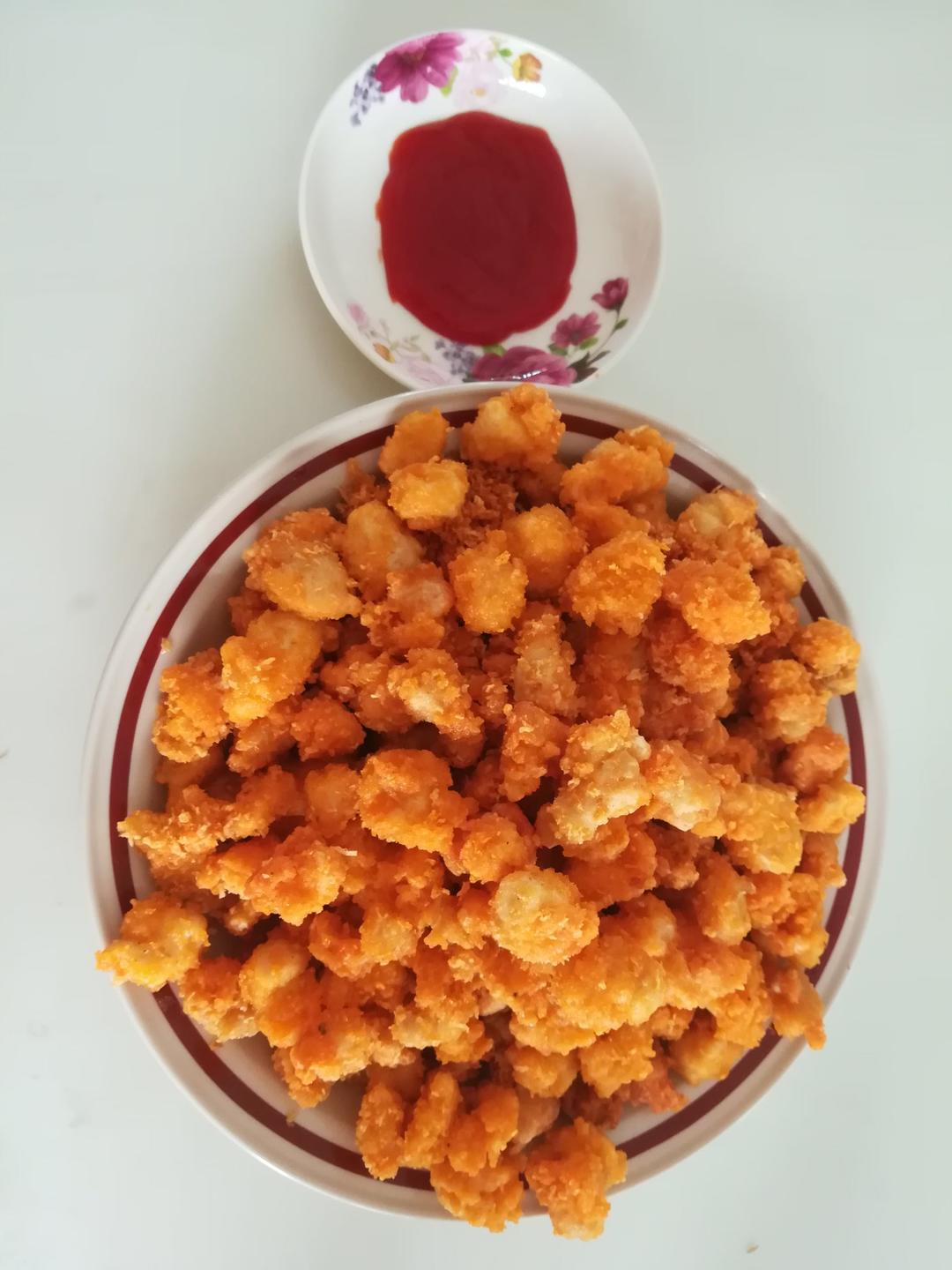 美食知味做的鸡米花