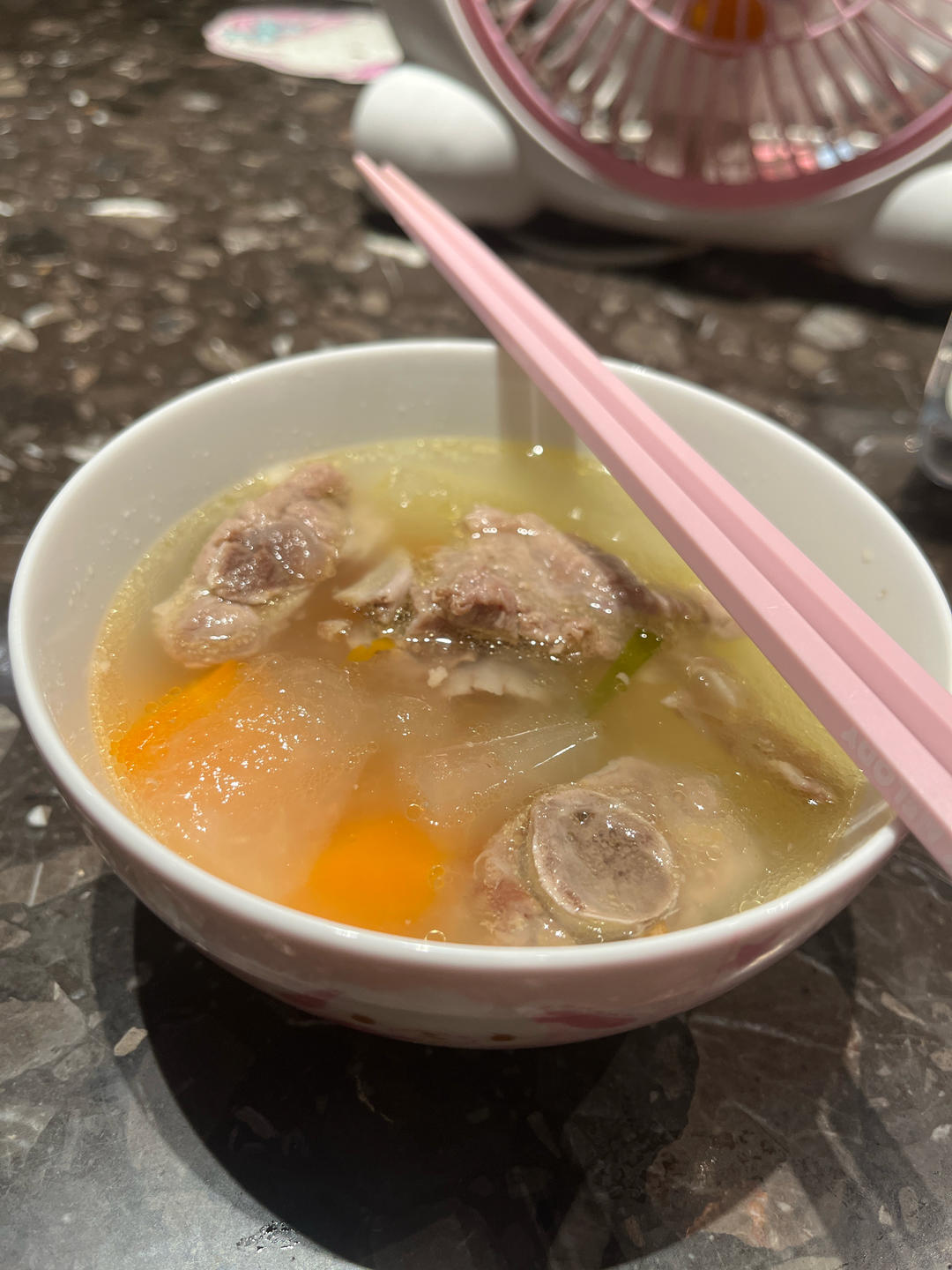 冬瓜排骨汤，夏天的味道