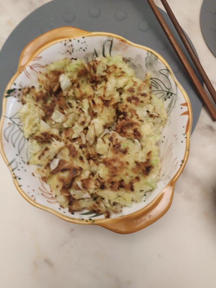 让孩子大口吃菜的包菜饼