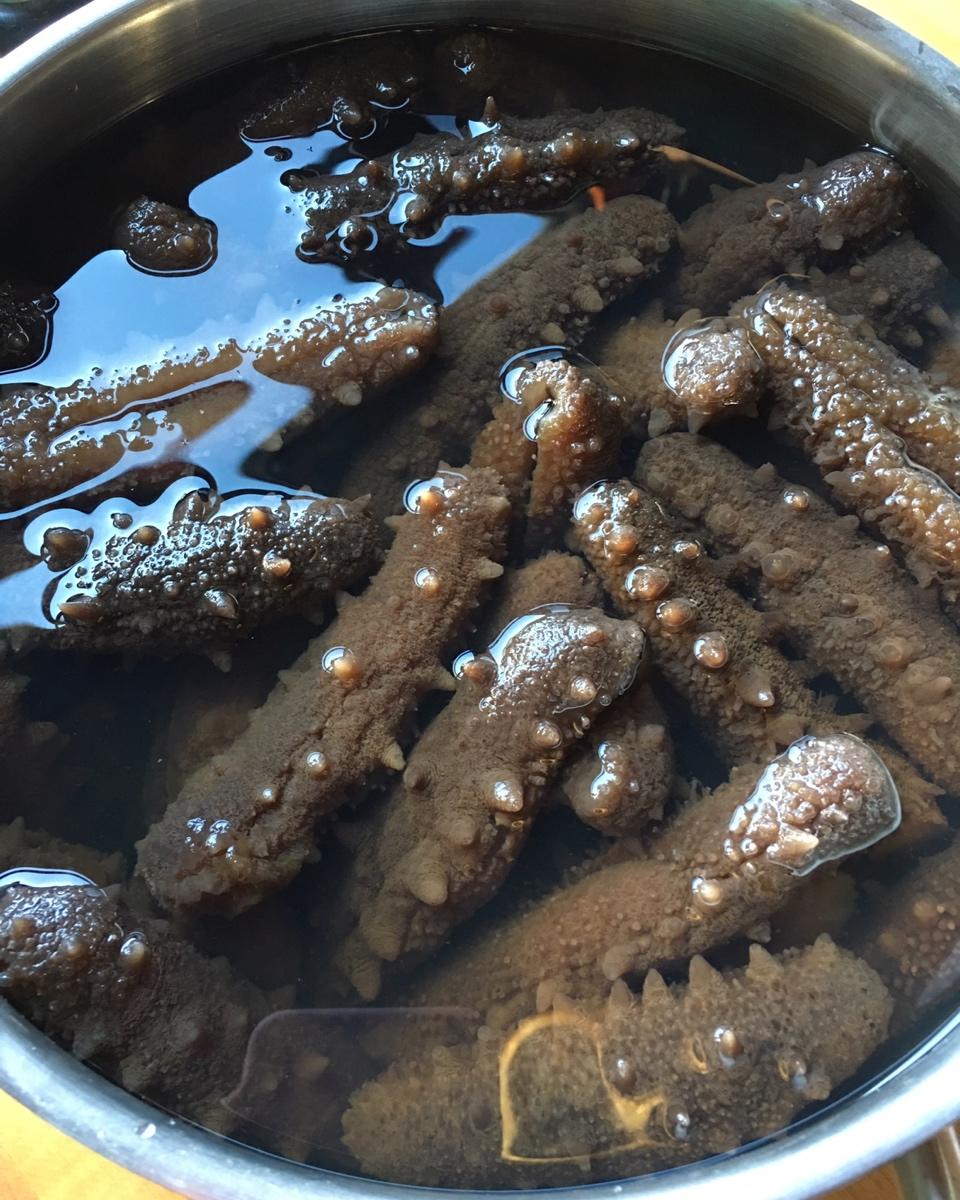 丹丹学料理做的海参泡发攻略