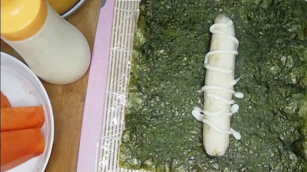 木瓜寿司＋芒果寿司+包浆寿司的做法 步骤7