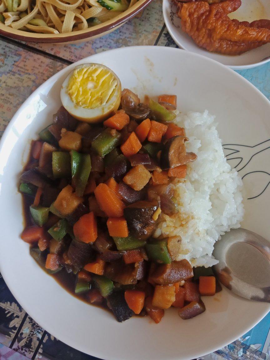 基础版土豆咖喱饭