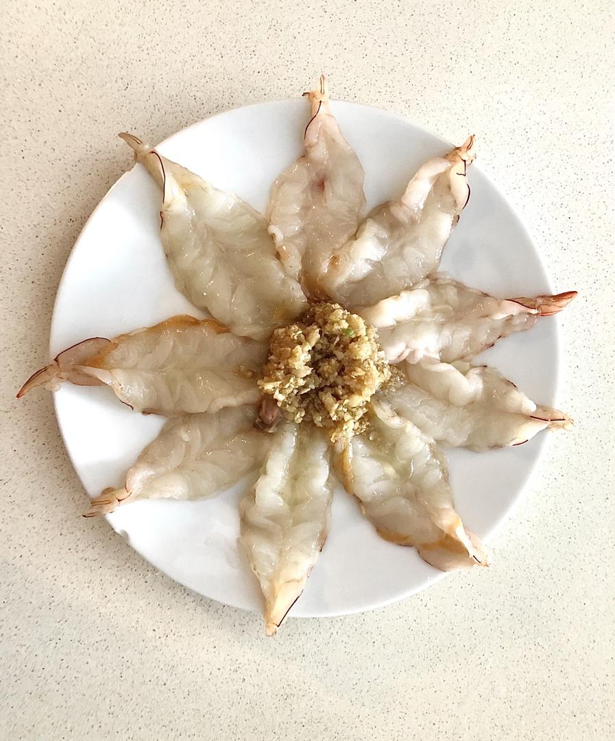 蒜蓉蒸虾