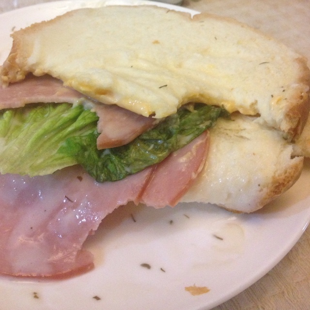 火腿煎蛋三文治