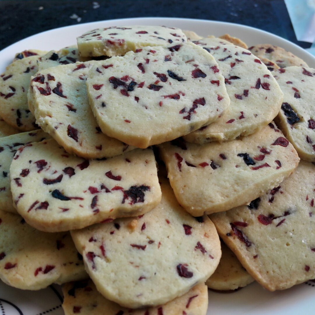 低糖少油版蔓越莓饼干