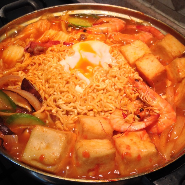 韩式芝士部队锅