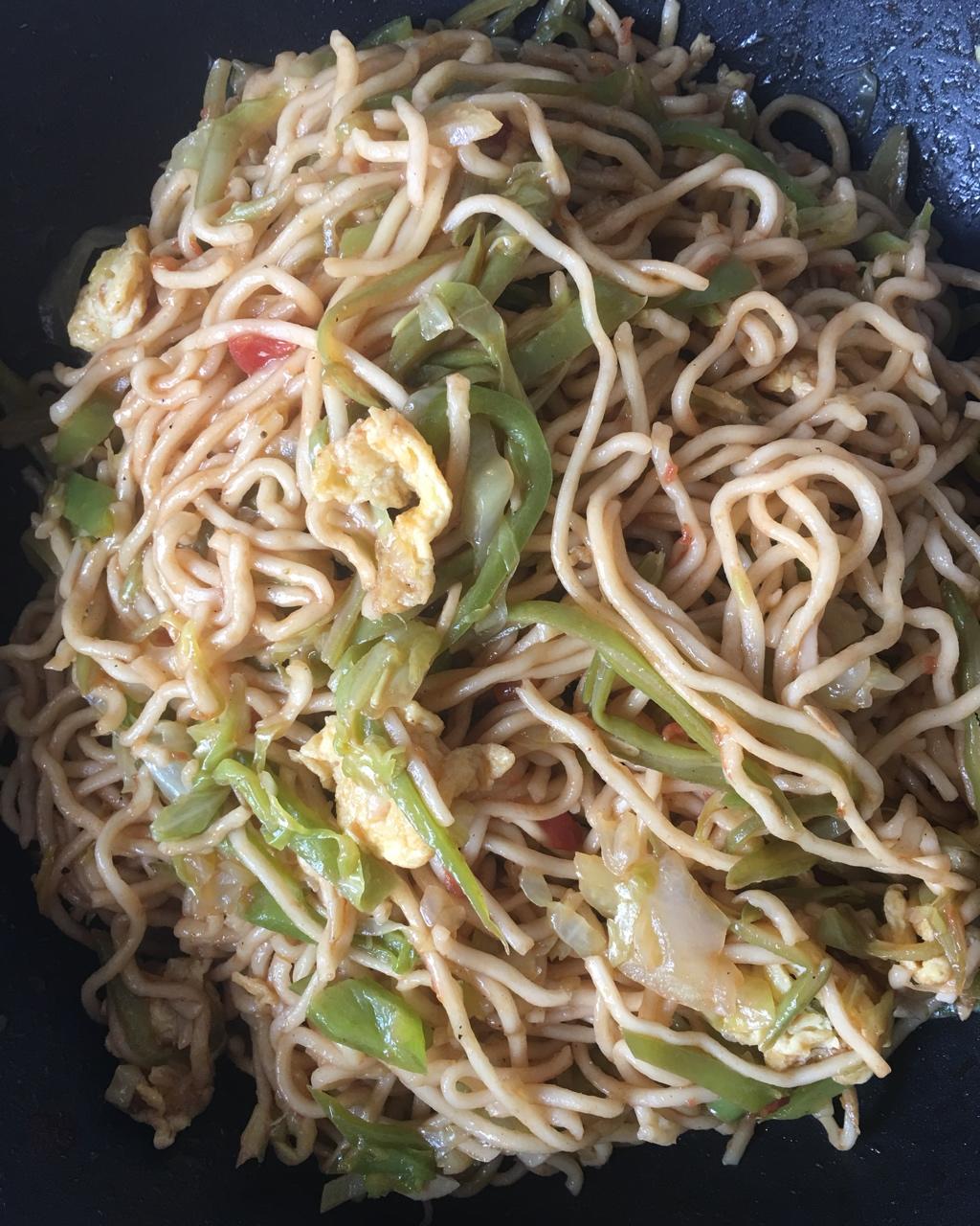 家常炒细面