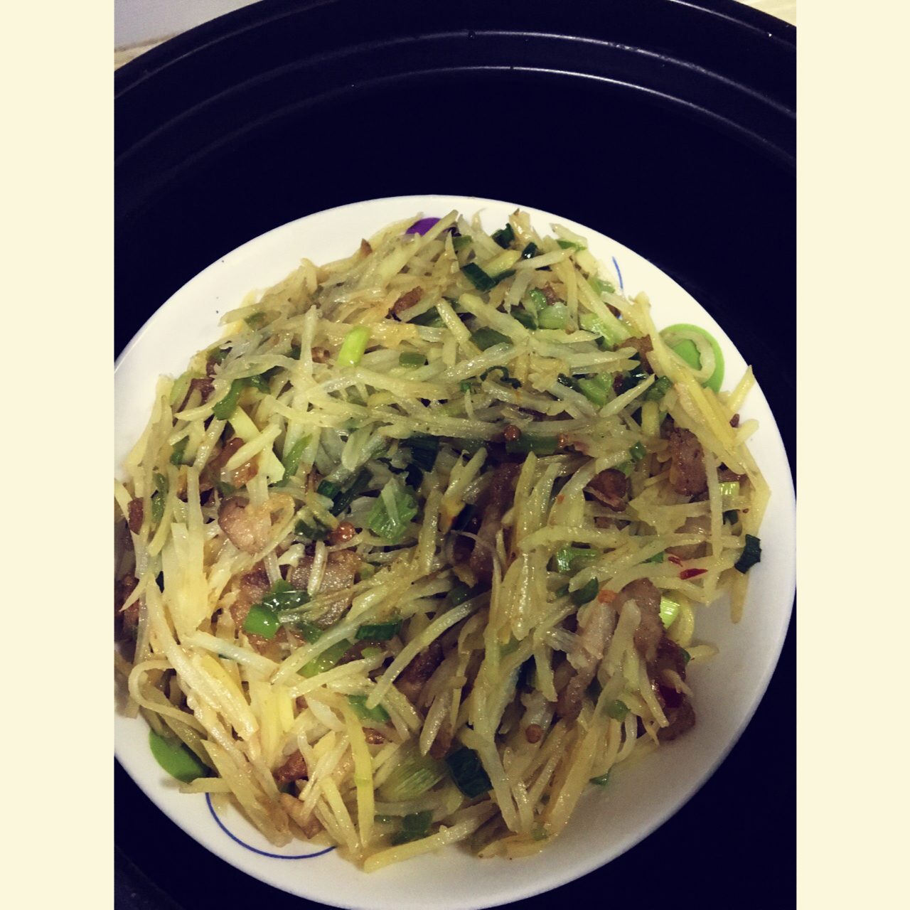 青椒土豆丝