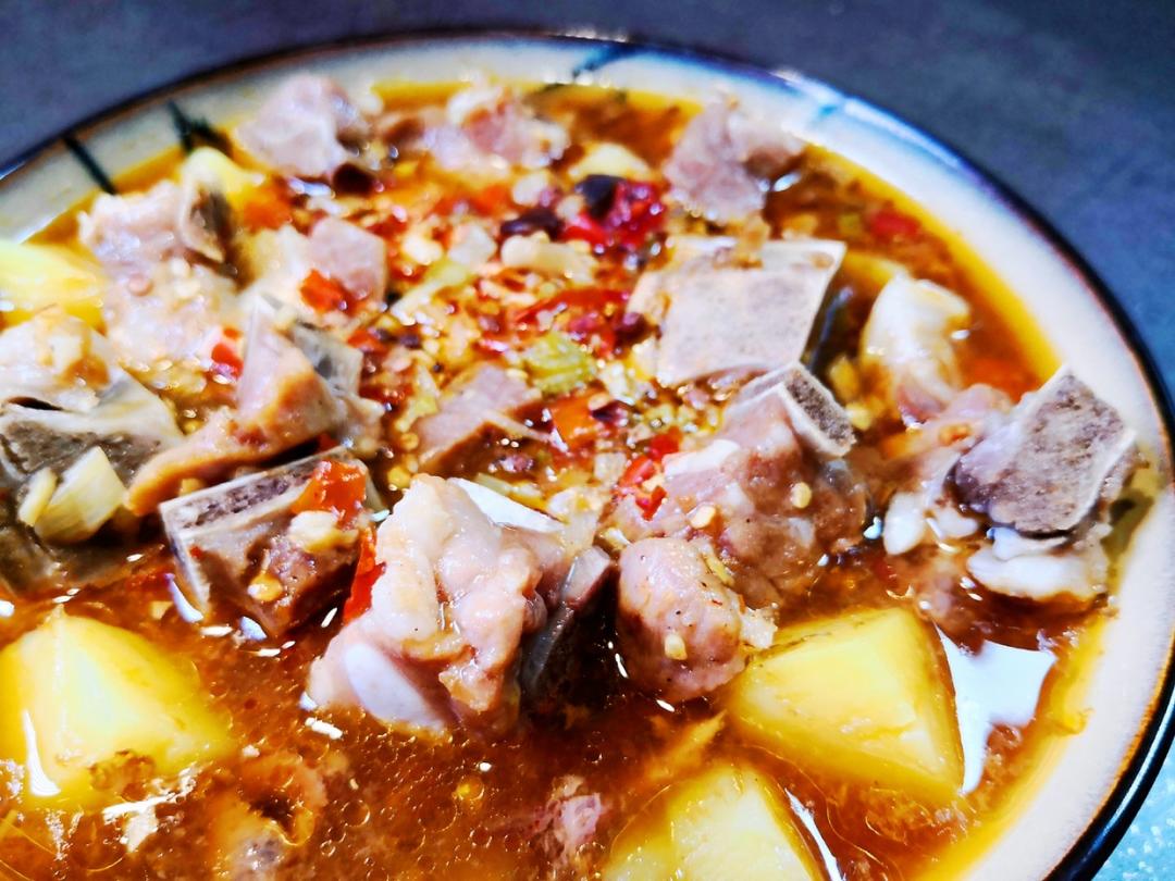 豉椒蒸土豆排骨