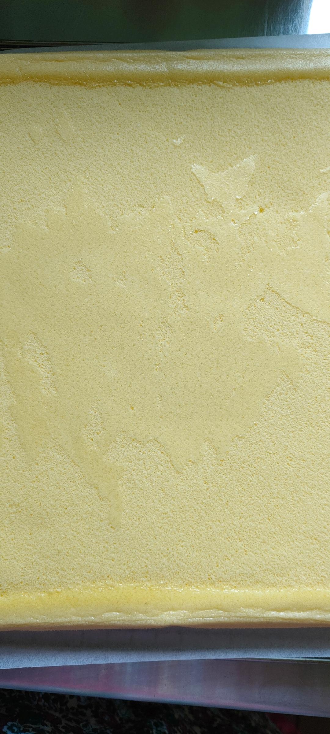 原味蛋糕卷(后蛋法)