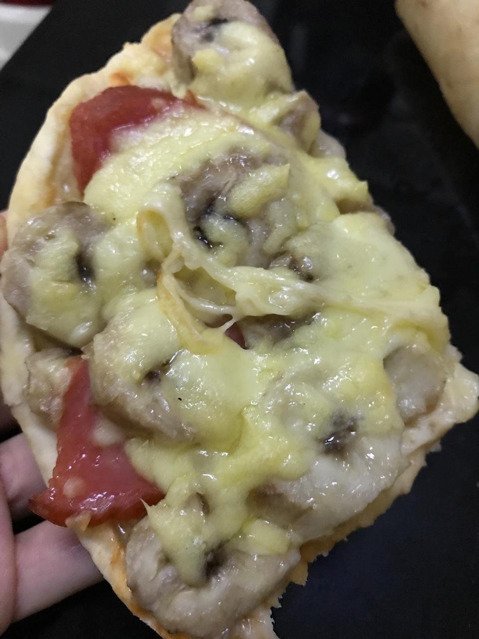 香蕉玉米披萨