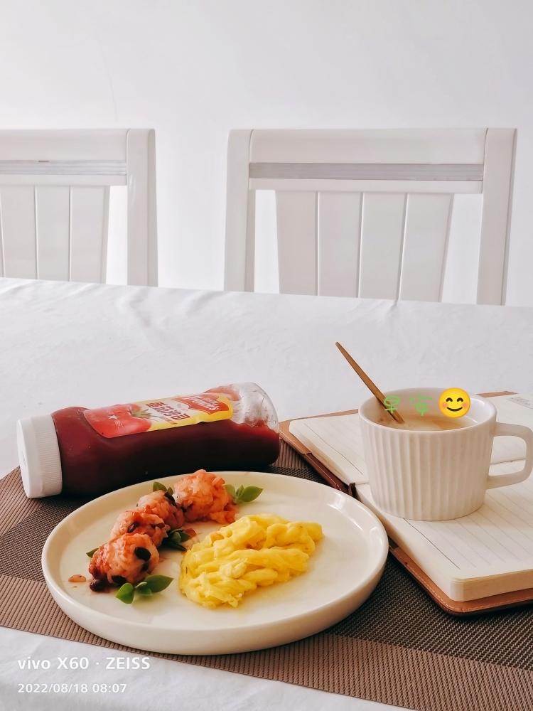 番茄沙司饭团的做法