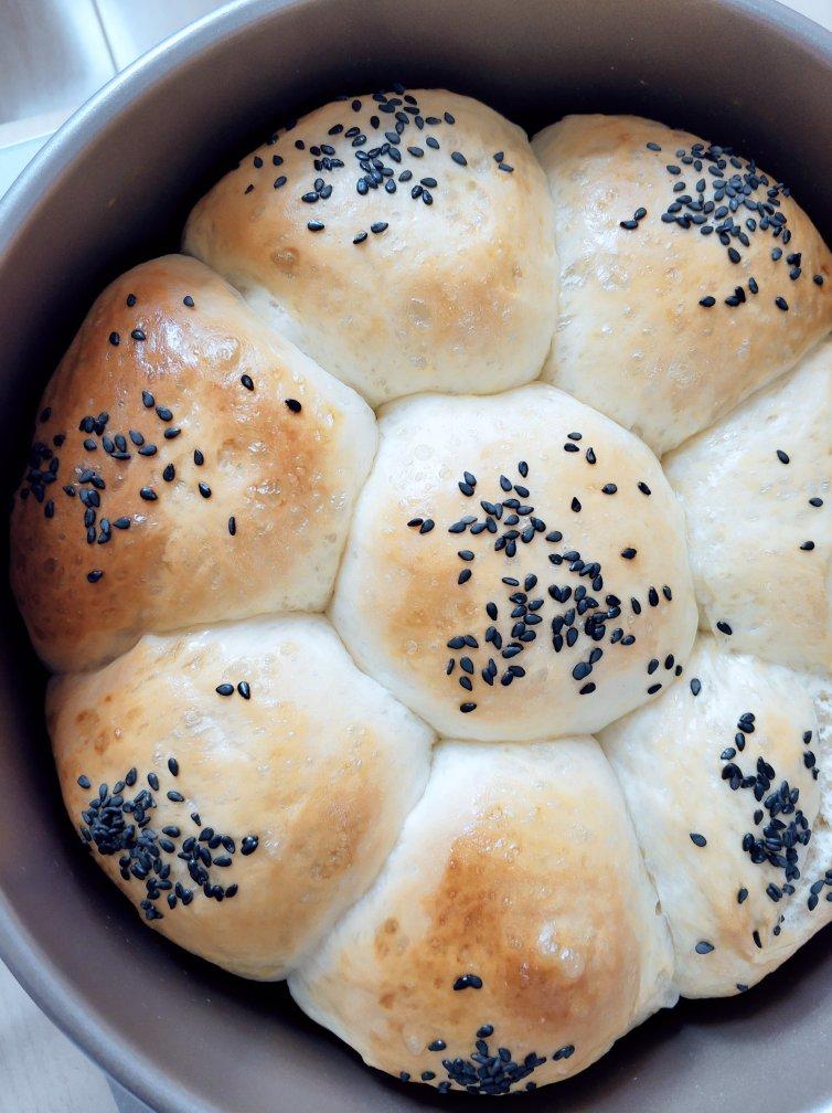 🥛超简单快手，柔软拉丝，一次发酵，牛奶小餐包