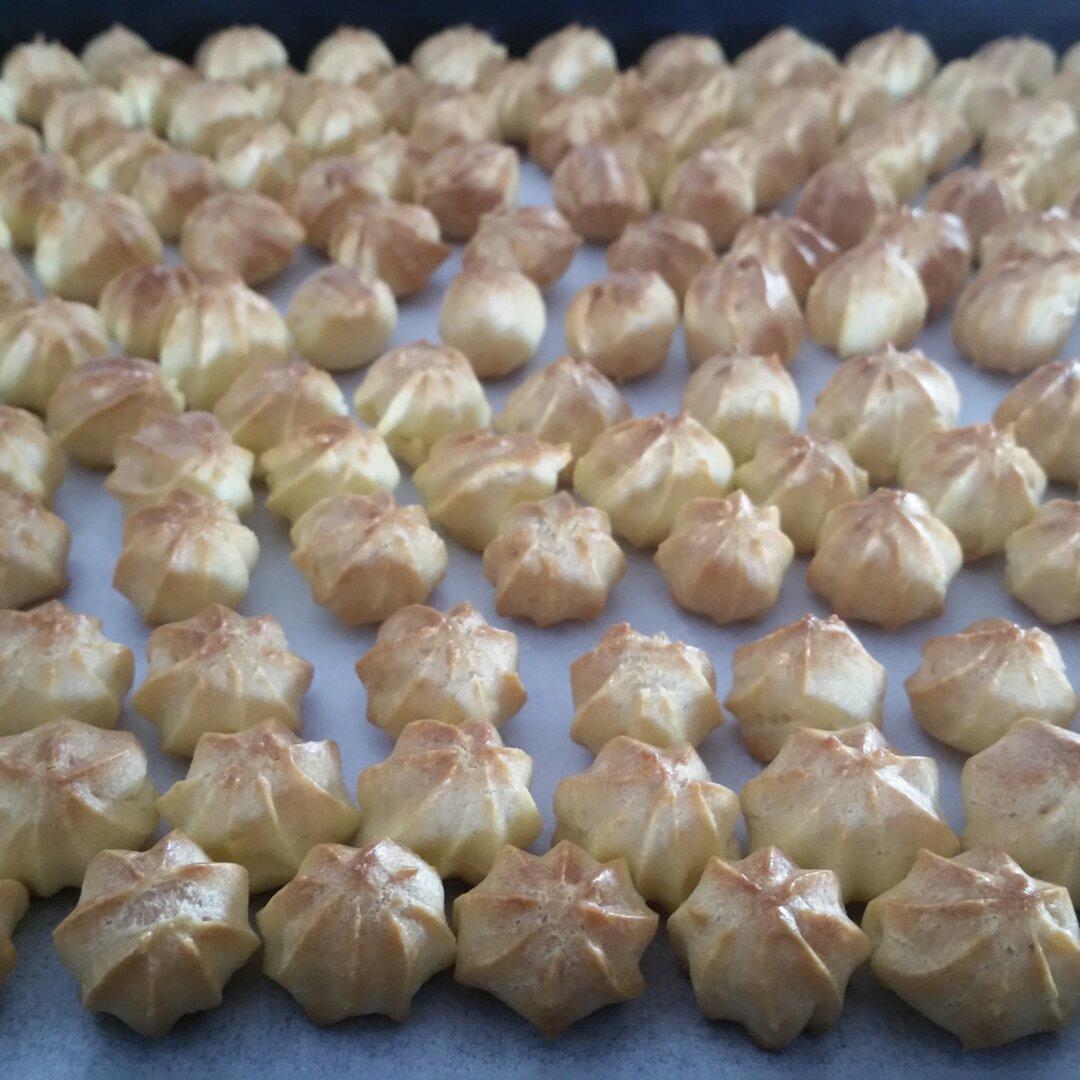 宝宝辅食：星星泡芙 草莓味