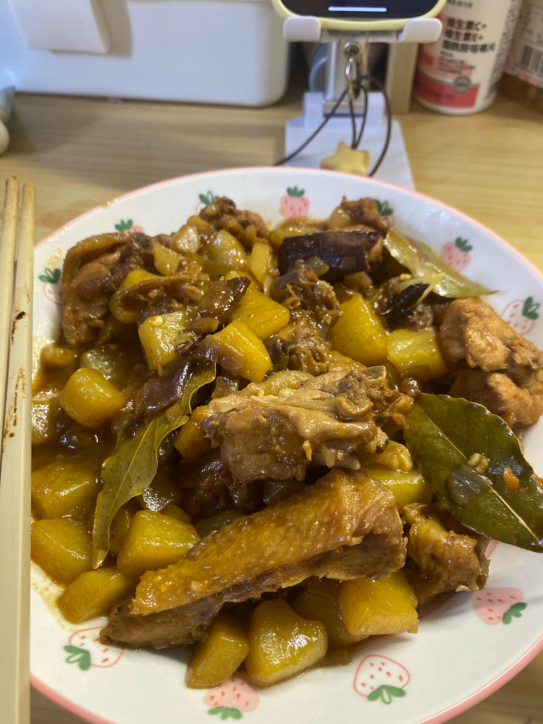 鸡腿顿土豆