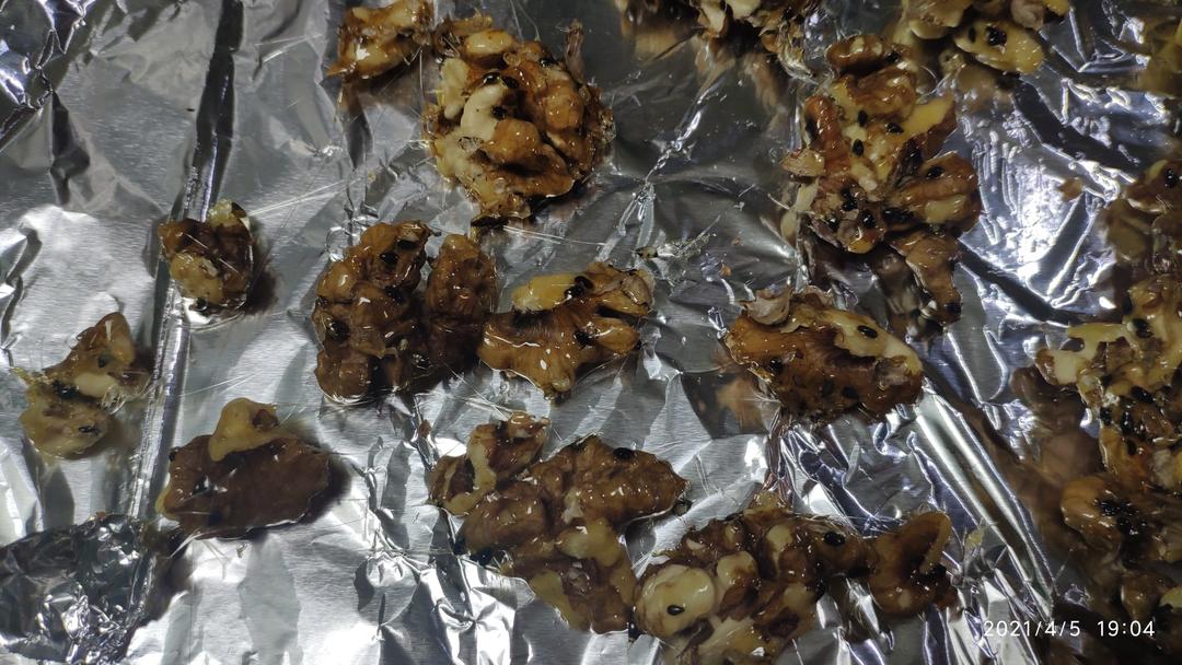 【琥珀核桃仁】冰糖无油不粘手