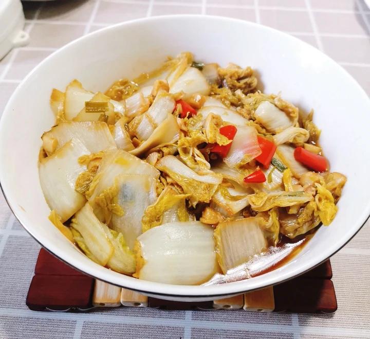 快手下饭神菜|酸辣娃娃菜