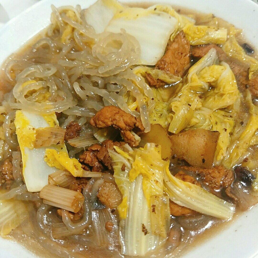 白菜猪肉炖粉条