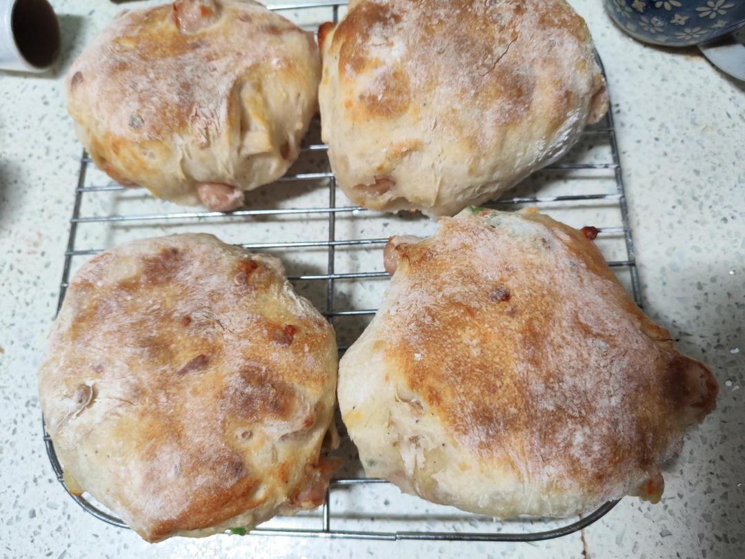 【ciabatta】家庭版恰巴塔，软乎乎的拖鞋面包