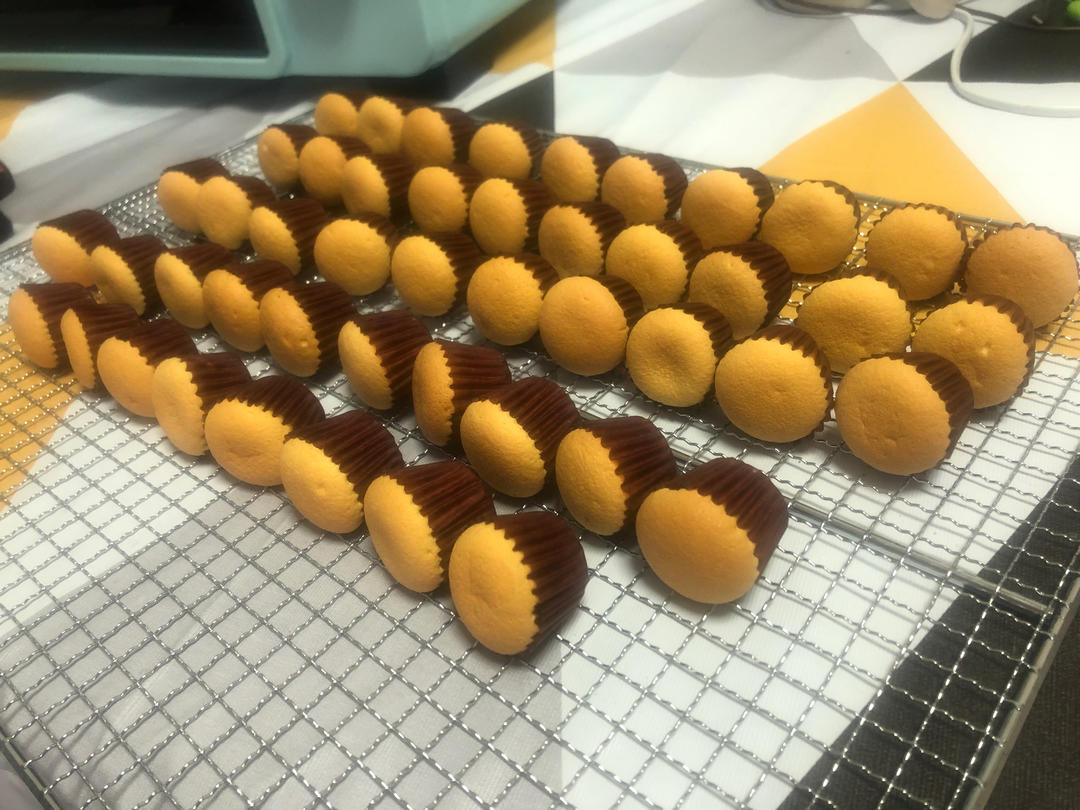 视频👶一口一个｜超可爱｜原味｜mini宝宝小蛋糕｜48连24连通用