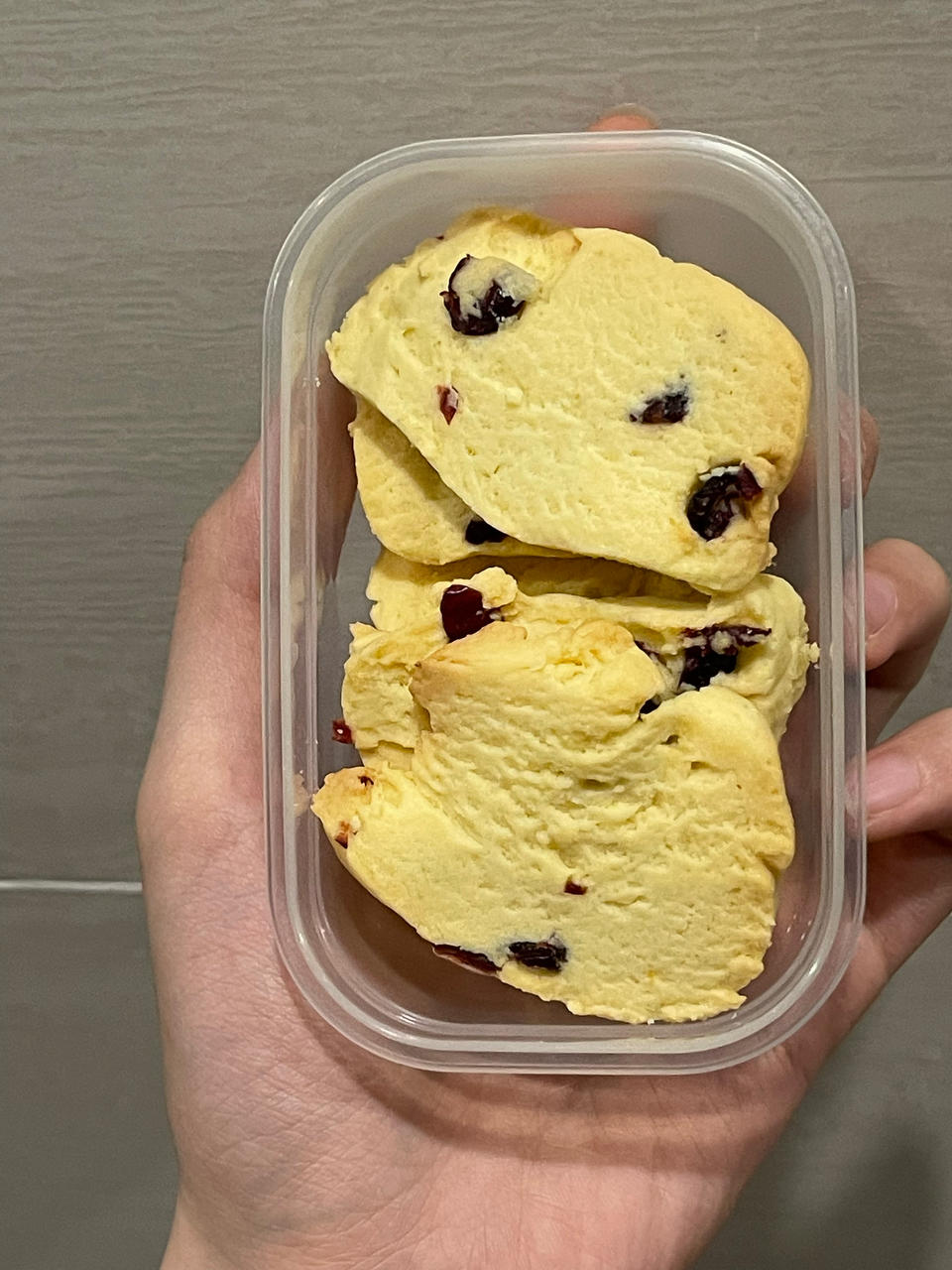 蔓越莓饼干（无需打发）