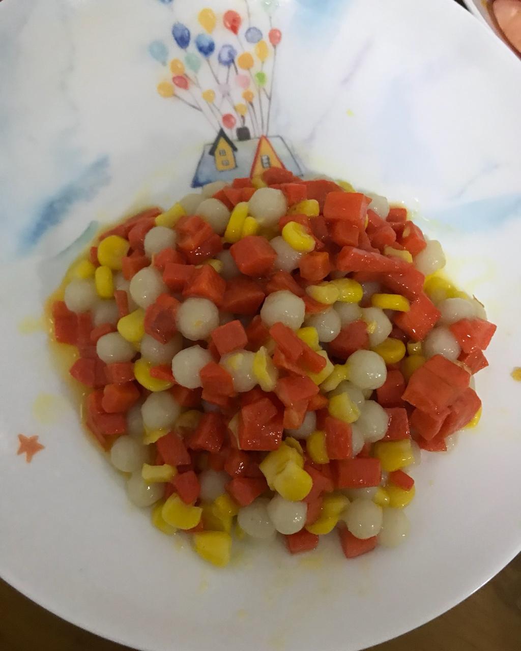 玉米元宵（玉米小圆子）